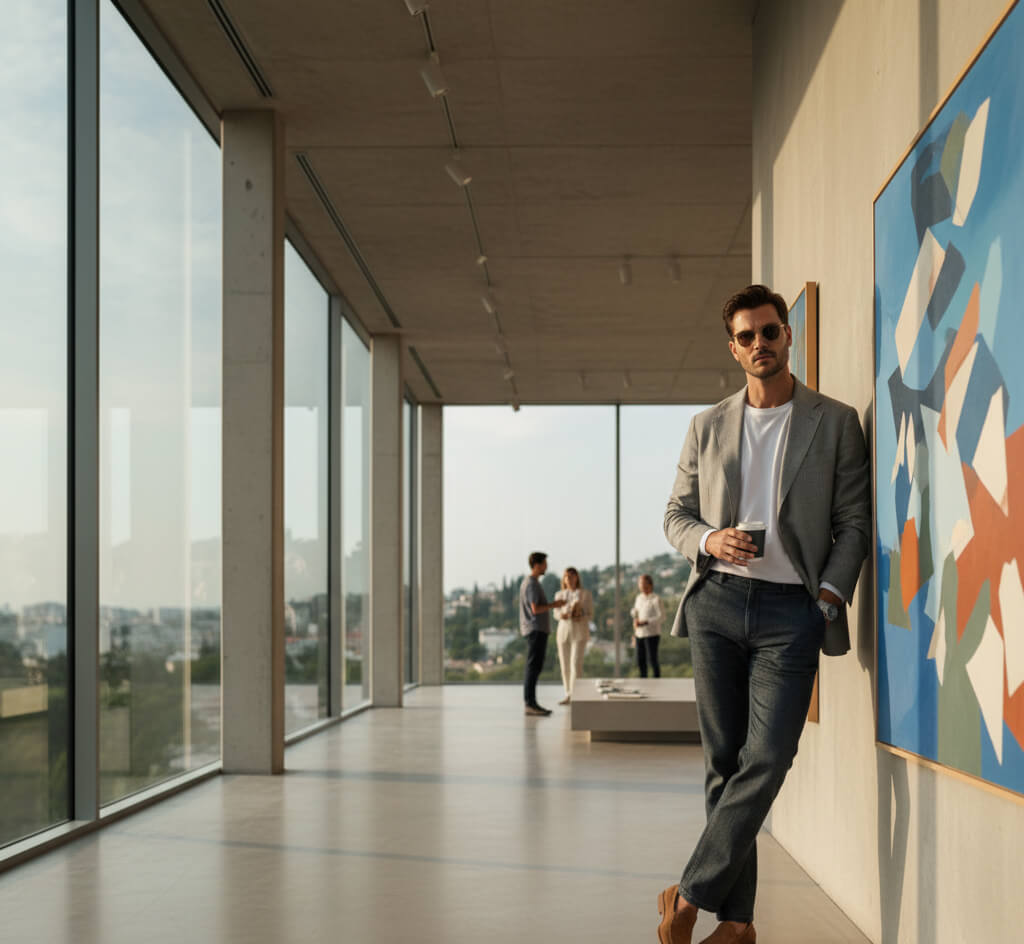 Relaxed Blazer Look